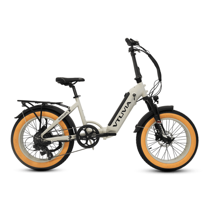 VTUVIA SX20 Folding Ebike Combo Folding Electric Bikes White x2 10