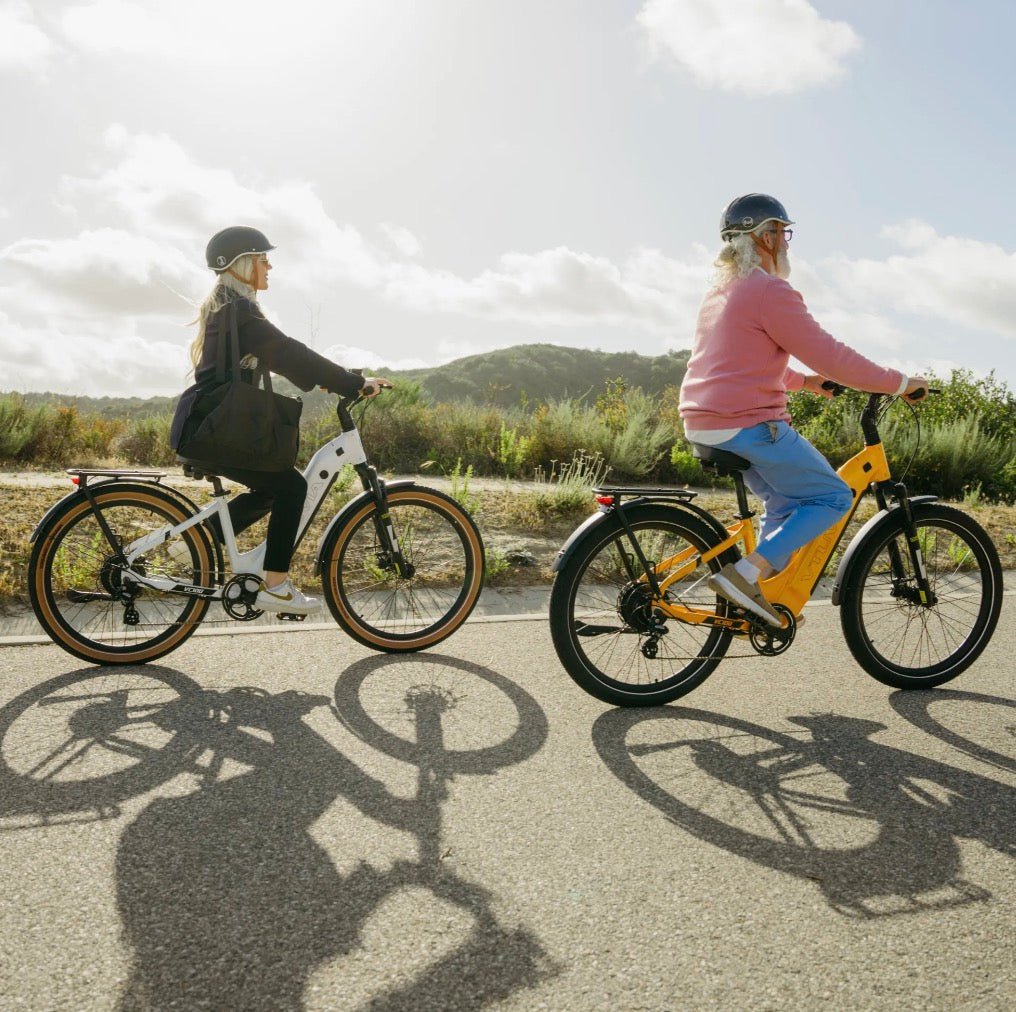 VTUVIA Zeal XT8 Commuter Electric Bikes Glacier White 5