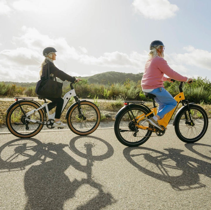 VTUVIA Zeal XT8 Commuter Electric Bikes Glacier White 5