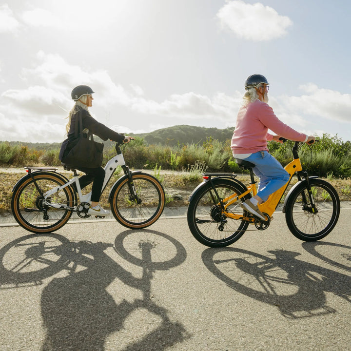 VTUVIA Zeal XT8 Ebike Combo Commuter Electric Bikes Glacier White X2 7