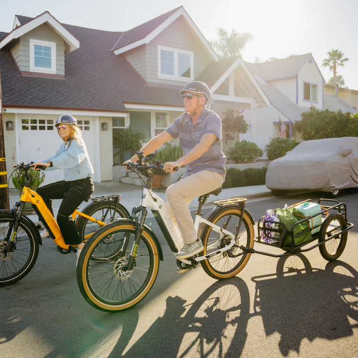 VTUVIA Zeal XT8 Ebike Combo Commuter Electric Bikes Glacier White X2 5