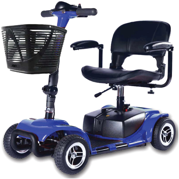 Zipr Roo 4-Wheel Mobility Scooter – Lightweight, Portable, TSA Approved 4 Wheel Mobility Scooters Blue 9