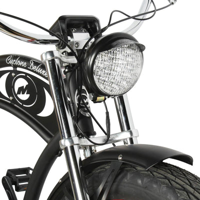 Micargi Micargi| 26" CYCLONE 2.0 Deluxe 500W 48V 11.6AH Fat Tire Cruiser Electric Bike - eBike Haul