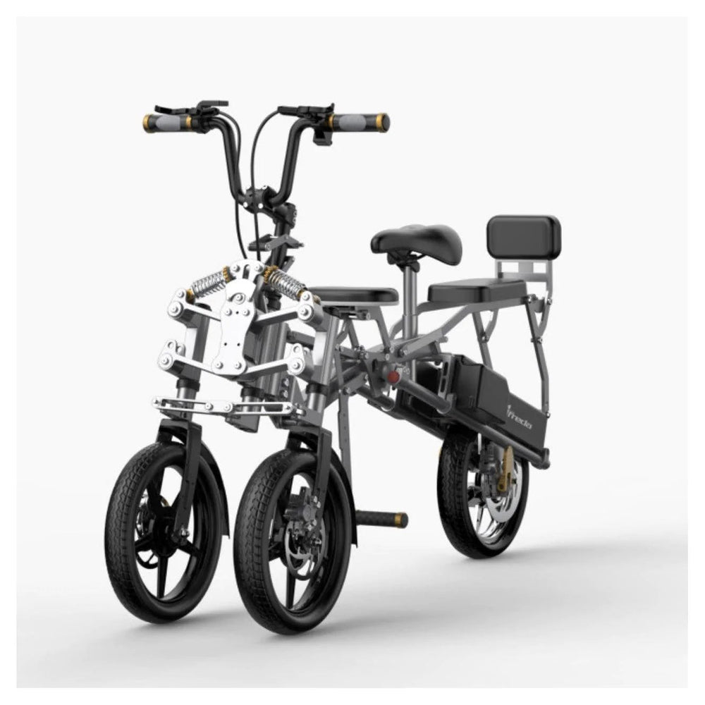 Afreda Afreda S6| A Fold-in-1s Reverse 3-wheeler for all terrains Electric Trike - eBike Haul
