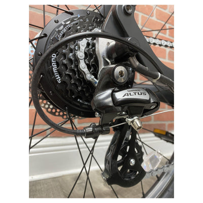 AmericanElectric AmericanElectric| RAVEN Matt Black Step-Thru Commuter Electronic Bike - eBike Haul