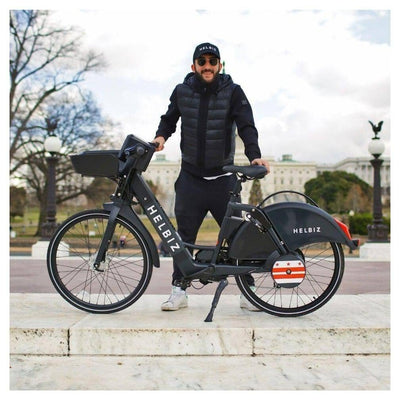 AmericanElectric AmericanElectric| RAVEN Matt Black Step-Thru Commuter Electronic Bike - eBike Haul