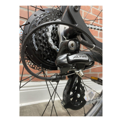 AmericanElectric AmericanElectric| RAVEN Matt Black Step-Thru Commuter Electronic Bike - eBike Haul