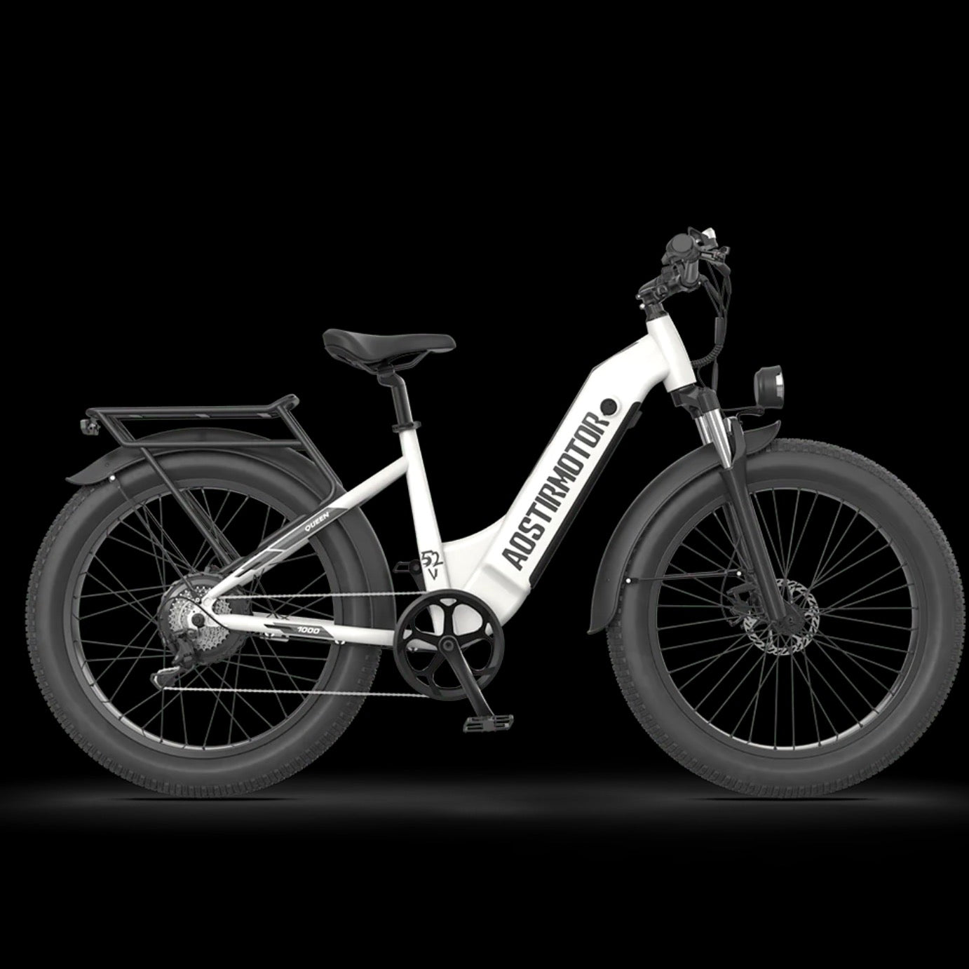 AOSTIRMOTOR AOSTIRMOTOR|Queen 52V 1000W All Terrain Step Thru Electric Bike - eBike Haul