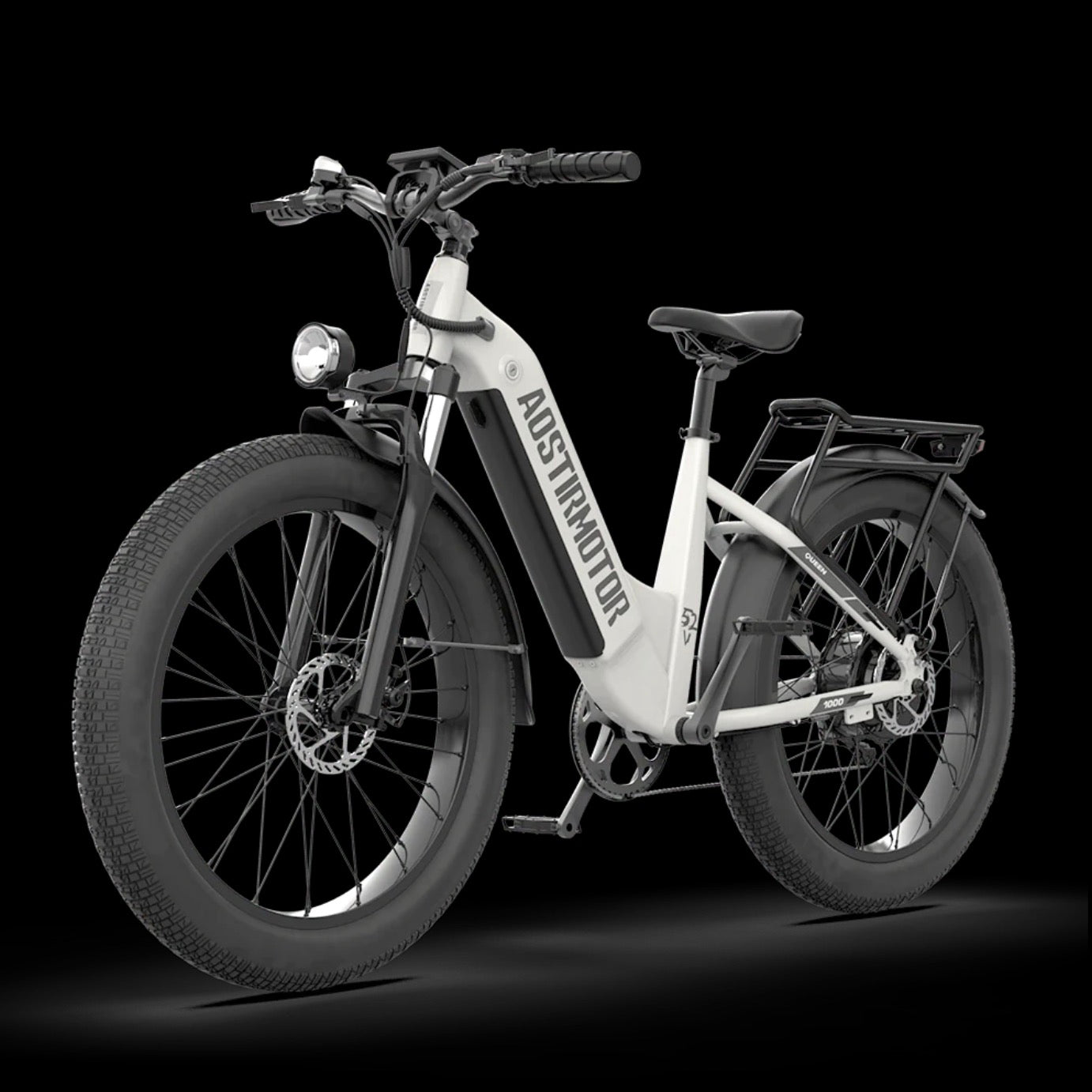AOSTIRMOTOR AOSTIRMOTOR|Queen 52V 1000W All Terrain Step Thru Electric Bike - eBike Haul