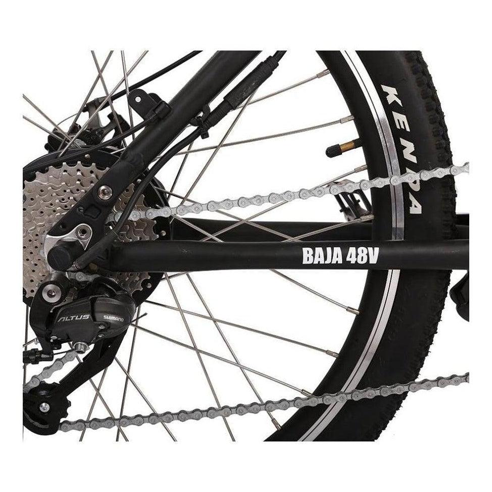 X-Treme Baja Folding 48 Volt Lithium Powered Electric Bike - eBike Haul