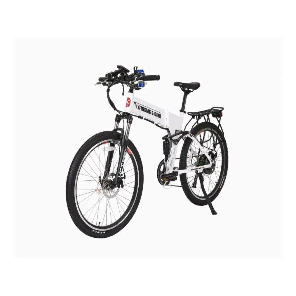 X-Treme Baja Folding 48 Volt Lithium Powered Electric Bike - eBike Haul