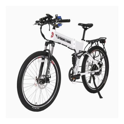 X-Treme Baja Folding 48 Volt Lithium Powered Electric Bike - eBike Haul