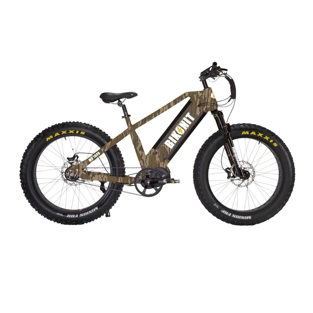 BIKONIT BIKONIT|WARTHOG MD1000 Fat Tire All-Terrain Mid-Drive Hunting & Fishing Electric Bike - eBike Haul