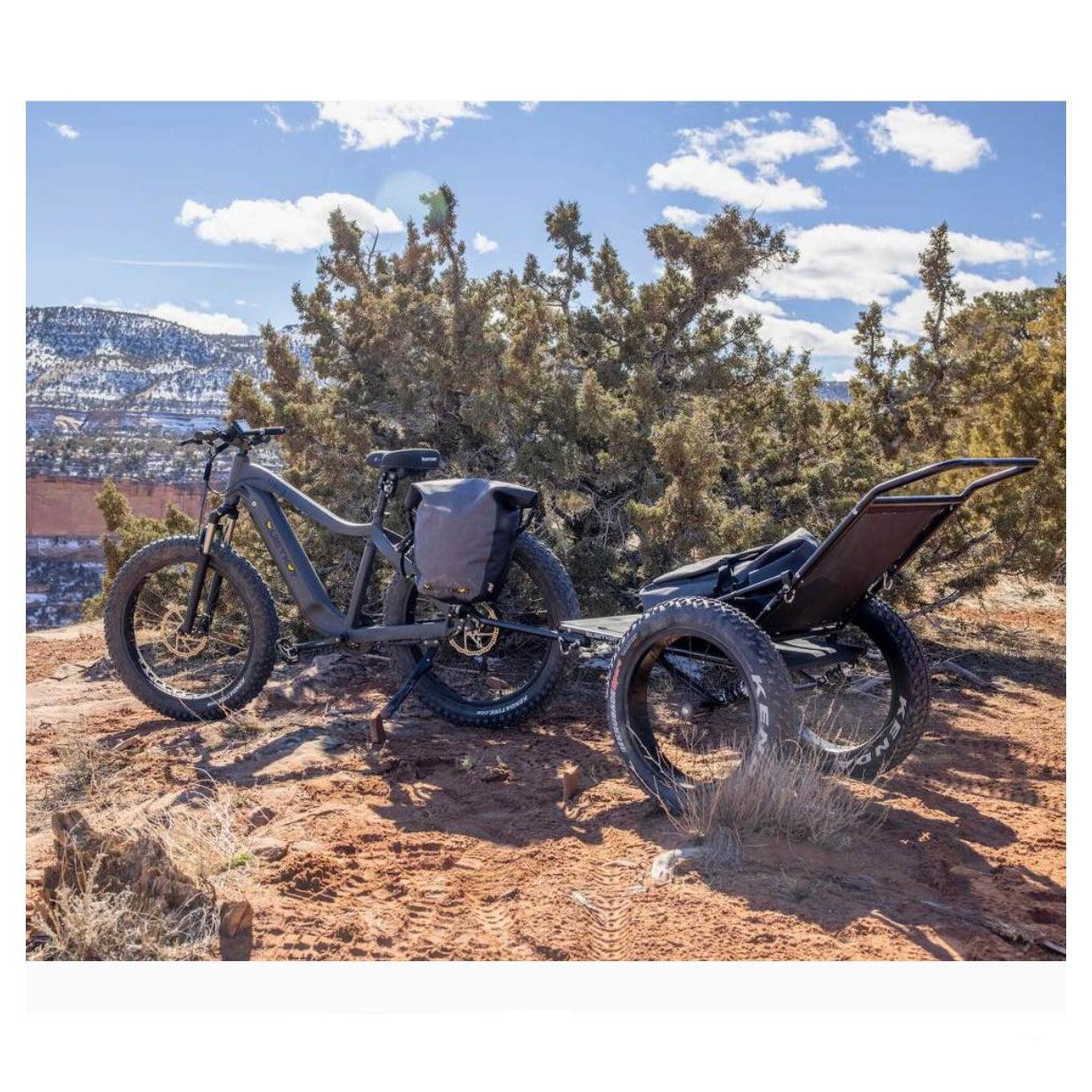 QUIETKAT QUIETKAT| All-Terrain Two Wheel Game Trailer- Tax Free - eBike Haul
