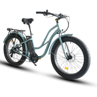 Coastal Cruiser Coastal Cruiser| Fat Tire Step Thru 26x4 - 52V Beach Cruiser Electric Bike - eBike Haul