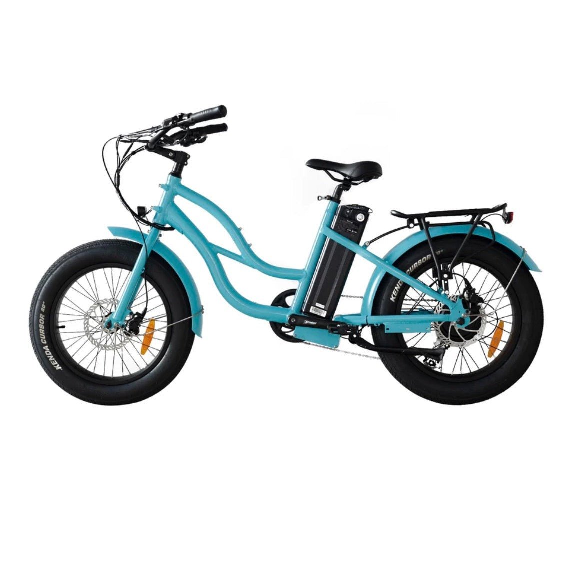 Coastal Cruiser Coastal Cruiser| Step Thru Mini 20x4 - 52v Beach Cruiser Electric Bike - eBike Haul
