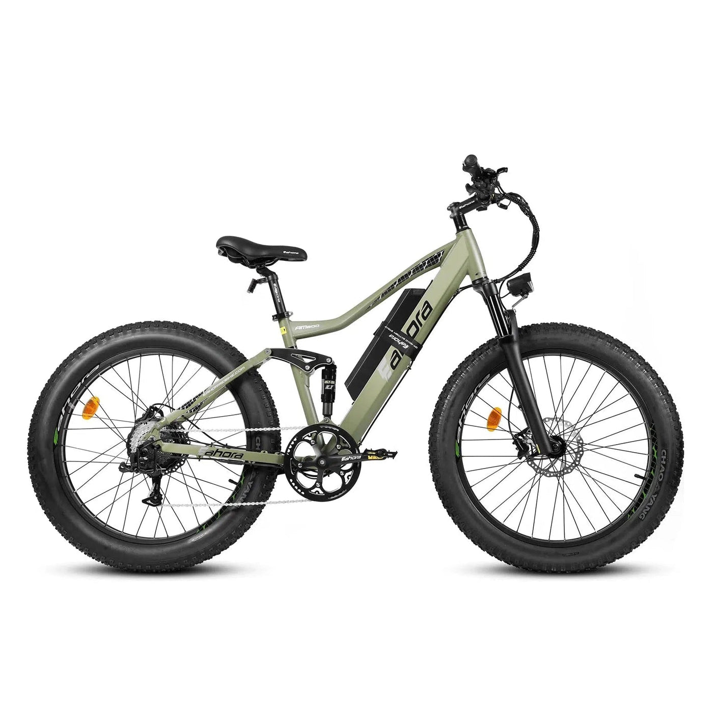 eahora Eahora AM200 1000W Special 2023 Fat Tire Electric Bike - eBike Haul