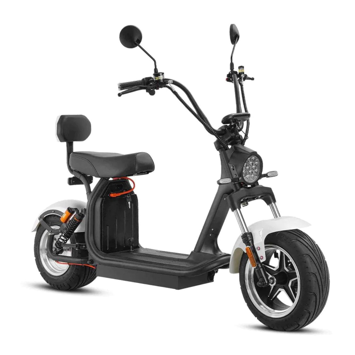 eahora Eahora H10 Wide Seat 2000W Electric Fat Tire Scooter - eBike Haul
