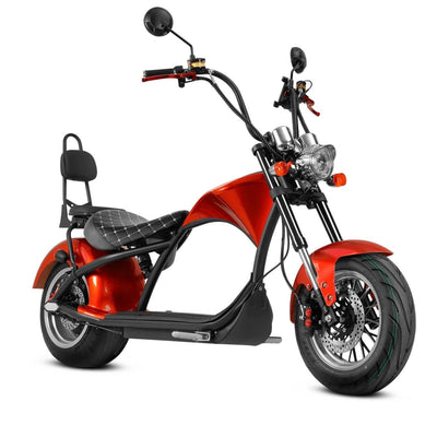 eahora Eahora M1 Tow Seat 2000W 37MPH|40+M Electric Fat Tire Scooter Chopper - eBike Haul
