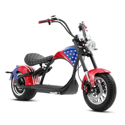 eahora Eahora M1P EMARS 2000W 37MPH Electric Fat Tire Scooter Chopper - eBike Haul