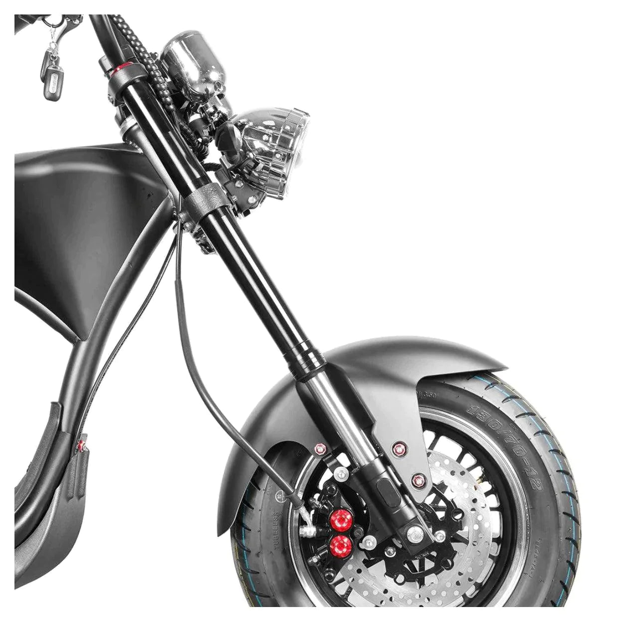 eahora Eahora M1P Plus 3000W 60V 30Ah Electric Fat Tire Scooter Chopper - eBike Haul