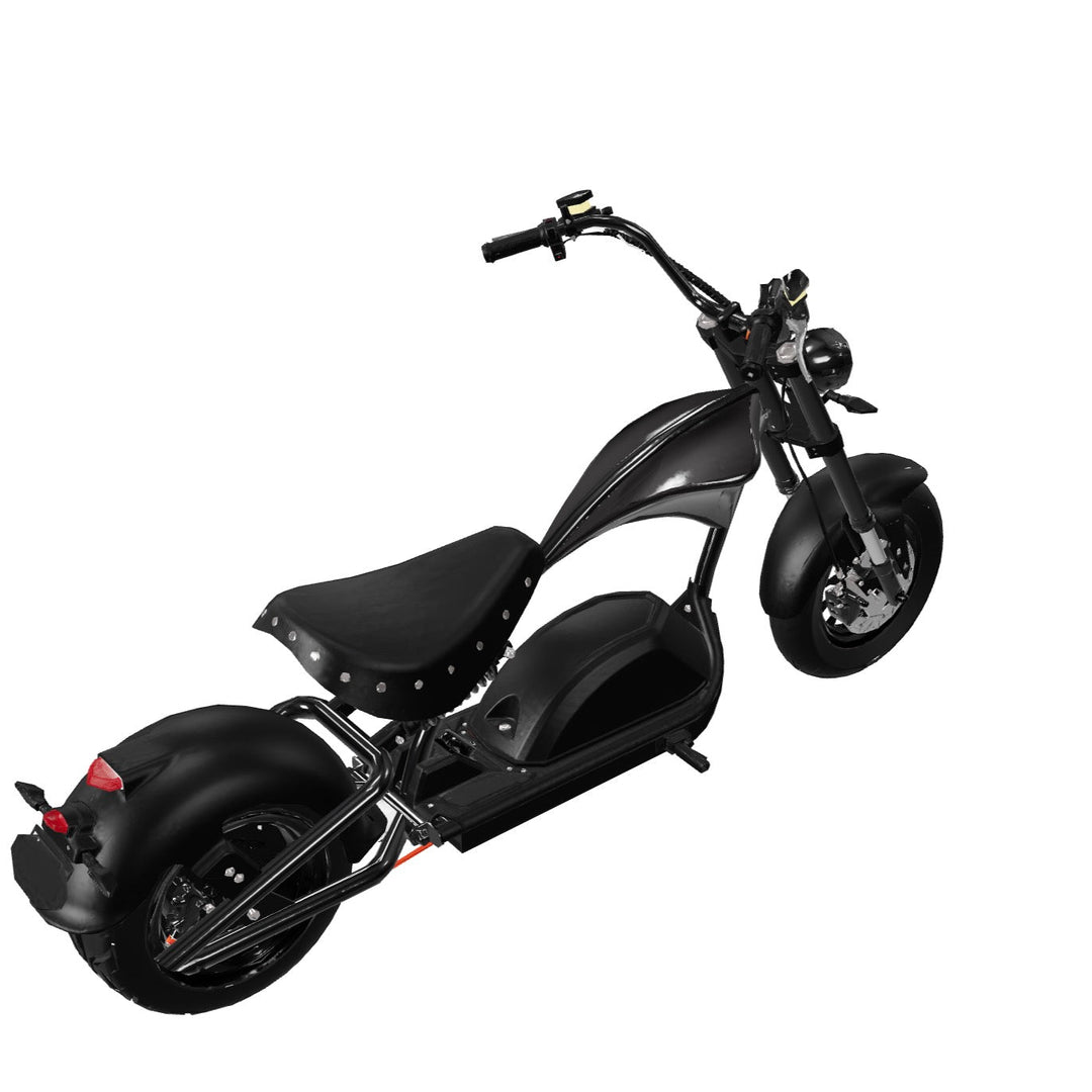eahora Eahora M1PS Knight 4000W 72V 40Ah Electric Fat Tire Scooter Chopper - eBike Haul