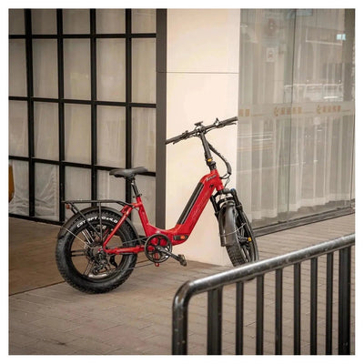 eahora Eahora Urban 500W Folding Fat Tire Electric Bike - eBike Haul