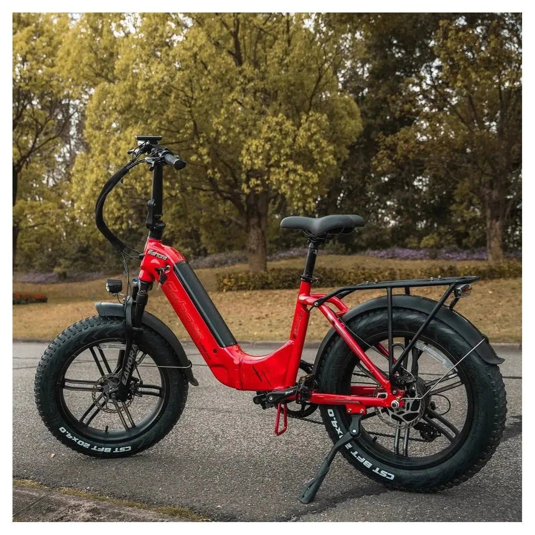 Eahora Urban 750W Folding Fat Tire Electric Bike eBike Haul