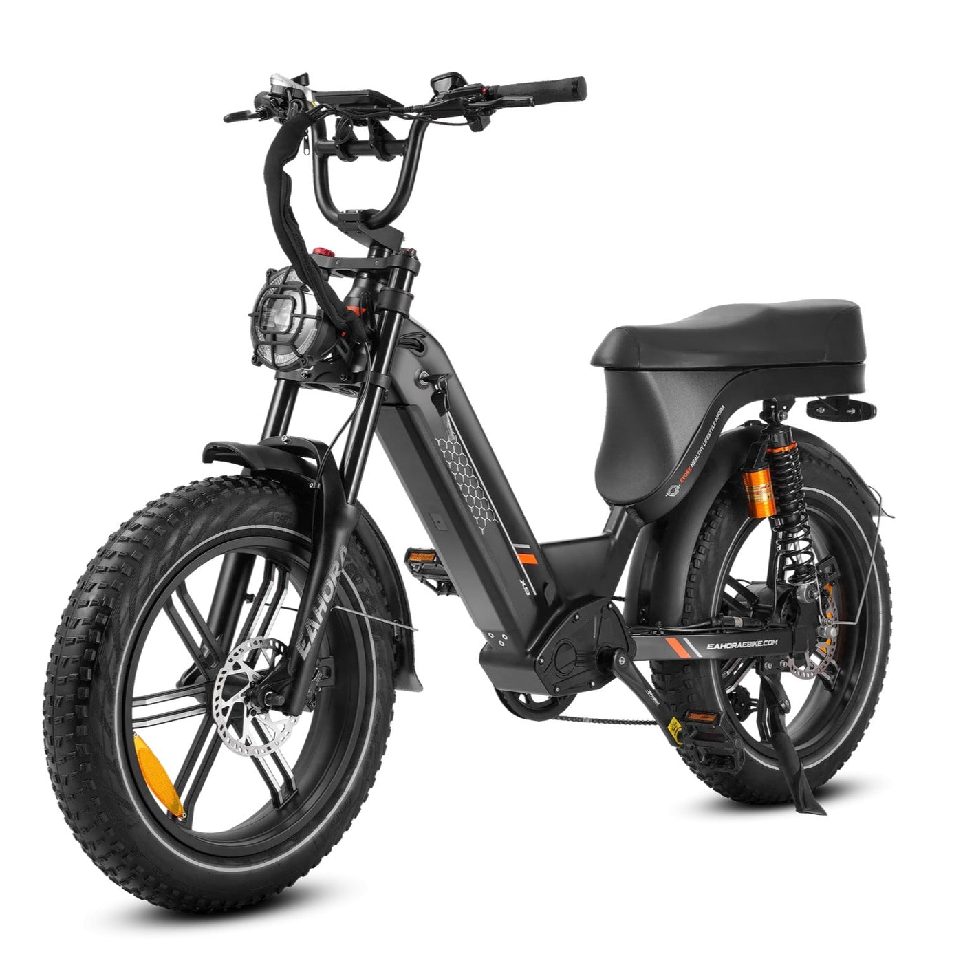 eahora Eahora X9 | 750W 48V 15Ah Moped Style Electric Bike - eBike Haul