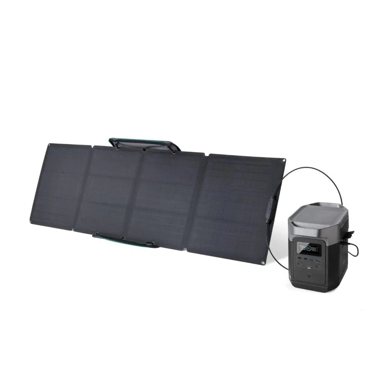 EcoFlow EcoFlow DELTA + 1 X 110W Solar Panel Bundle - eBike Haul