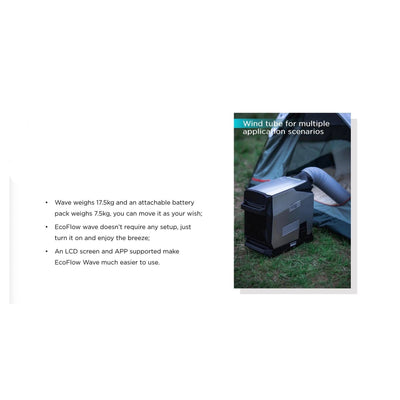 EcoFlow EcoFlow Wave Portable Air Conditioner - eBike Haul