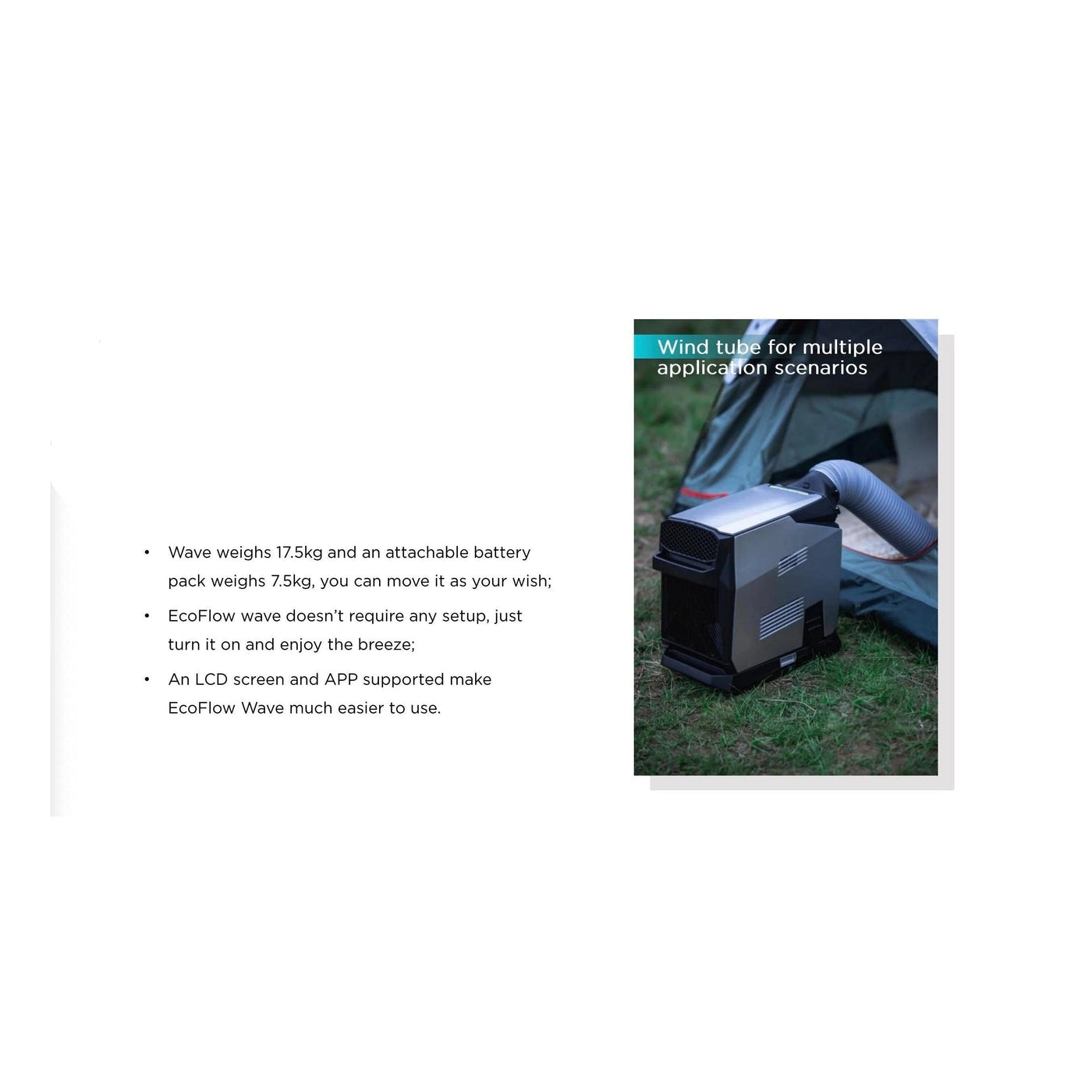 EcoFlow EcoFlow Wave Portable Air Conditioner + Delta Pro Power Station Bundle - eBike Haul