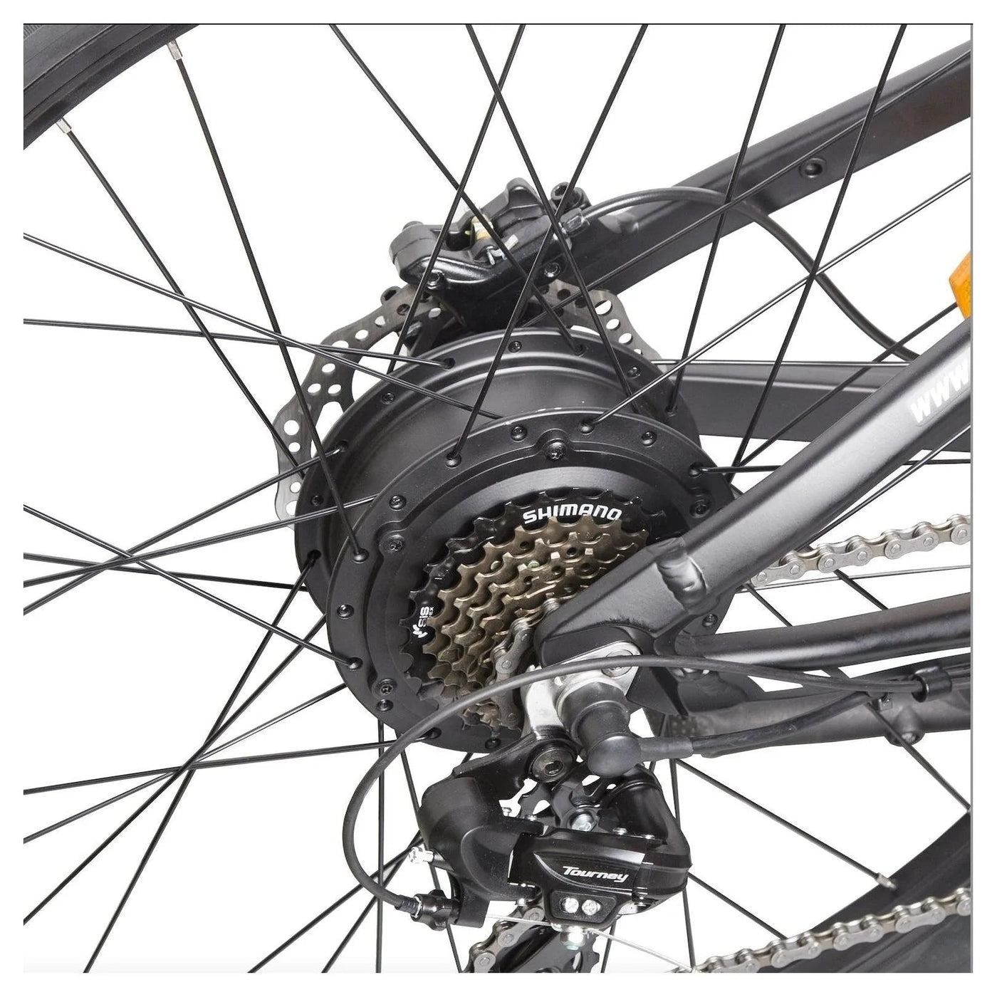 ECOTRIC Ecotric Tornado Full Suspension MTB Electric Bike - eBike Haul