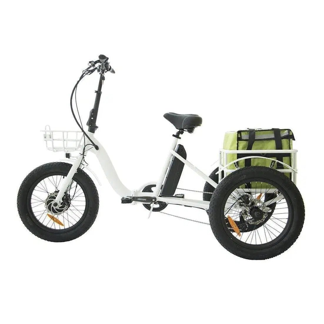 eunorau EUNORAU|NEW-TRIKE 48V12.5AH 500W 20"Fat Tire Folding Electric Trike - eBike Haul