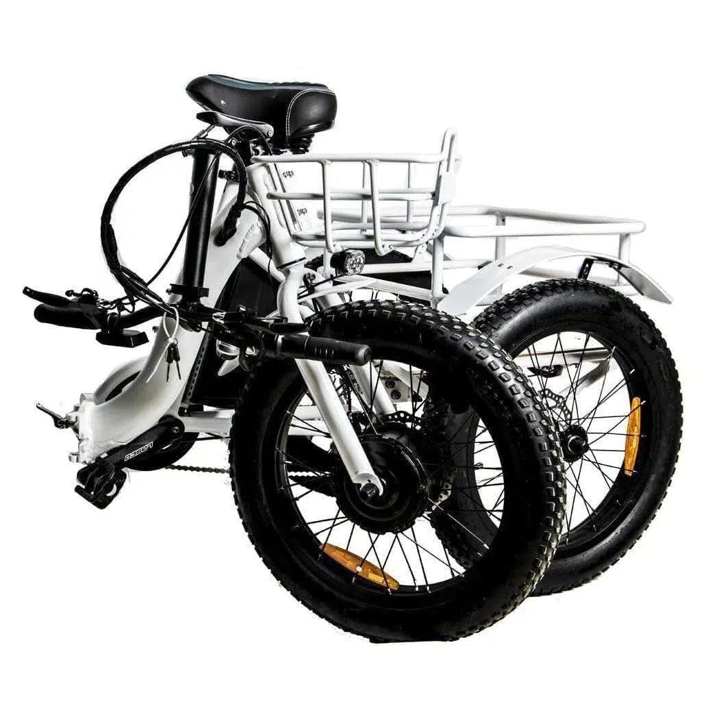 eunorau EUNORAU|NEW-TRIKE 48V12.5AH 500W 20"Fat Tire Folding Electric Trike - eBike Haul