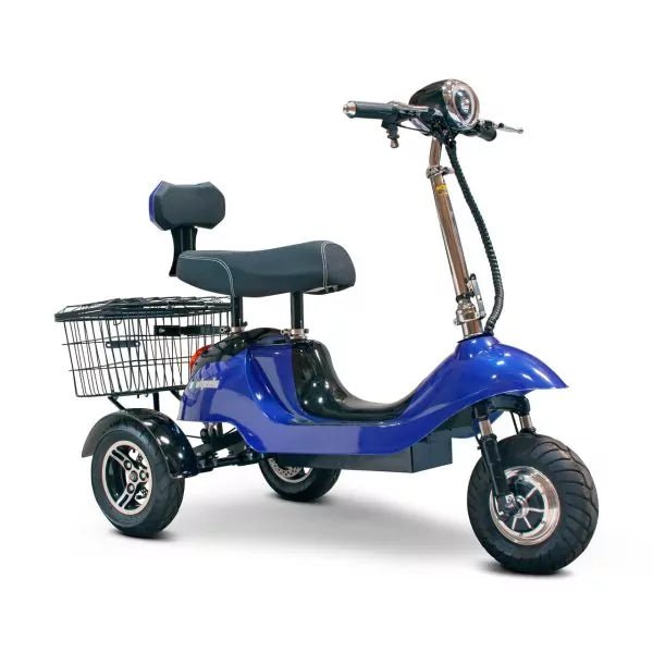 EWheels EW-19| 3 Wheel Sporty High-Speed, Long-Range Electric Mobility Scooter - eBike Haul