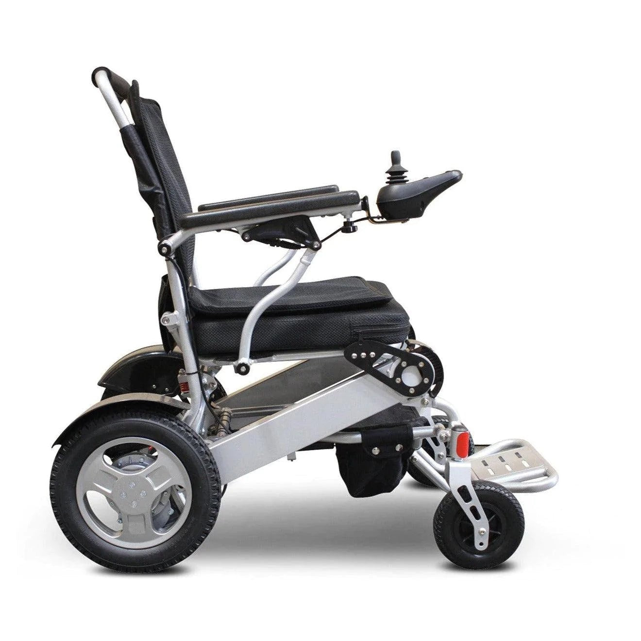 EWheels EW-M45| Folding Capacity 400lbs Travel Power Wheelchair - eBike Haul