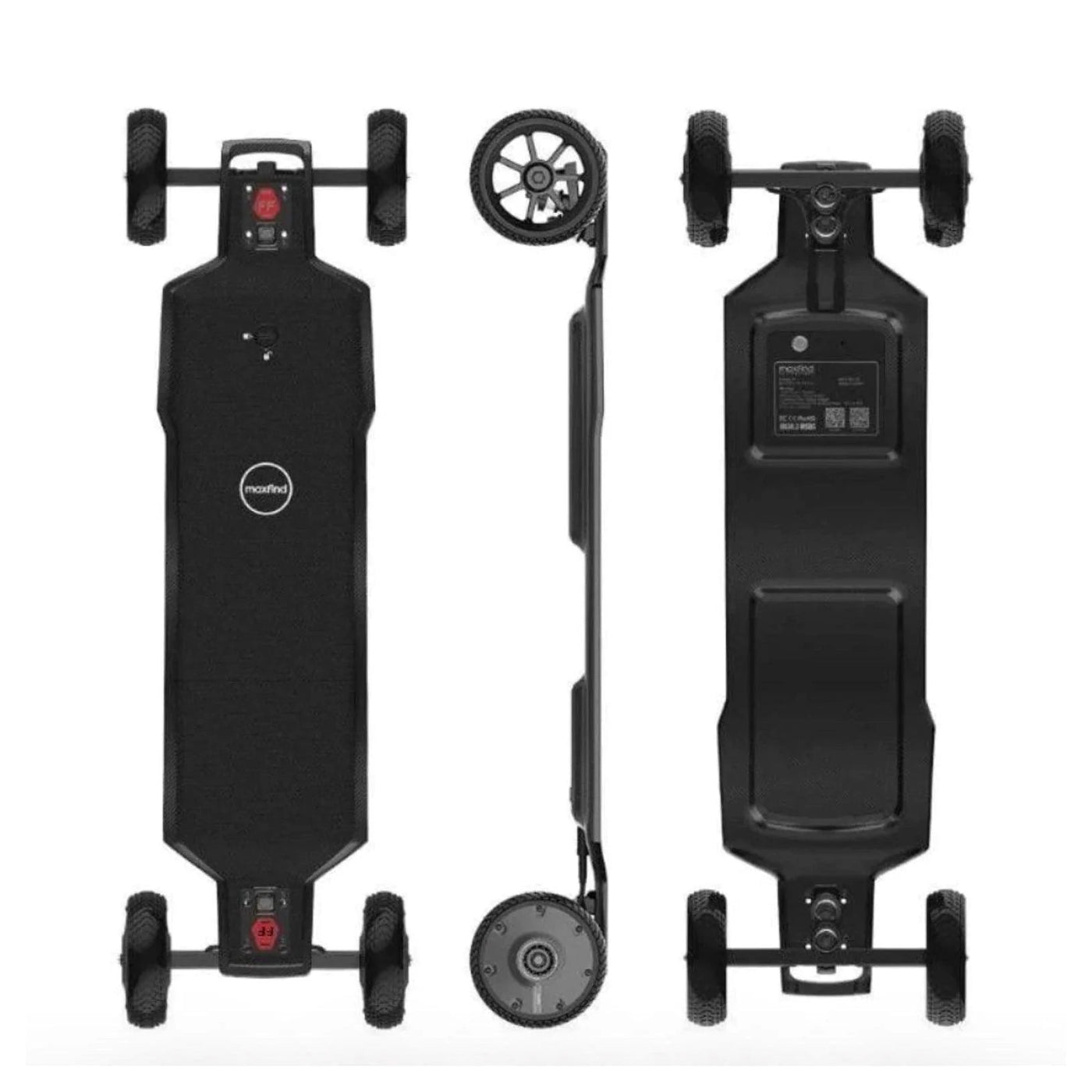 MaxFind FF Plus Street Electric Skateboard & Long Board - eBike Haul