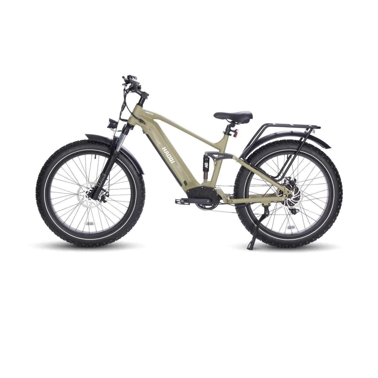 HAOQI HAOQI |Cheetah Dual Battery Full Suspension Electric Bike - eBike Haul