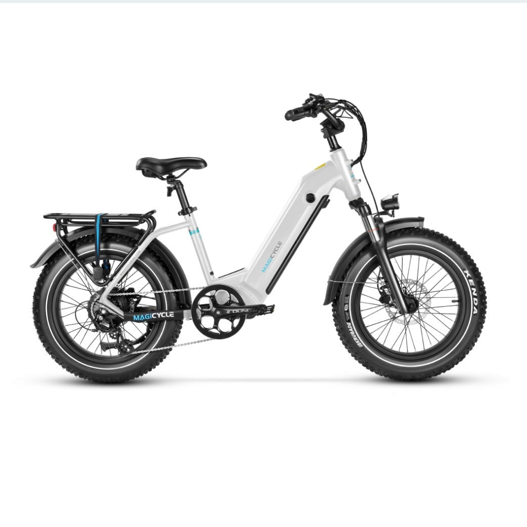 MAGICYCLE MAGICYCLE| Ocelot 750W/1000W Pro Long Range Step-Thru Fat Tire Electric Bike - eBike Haul