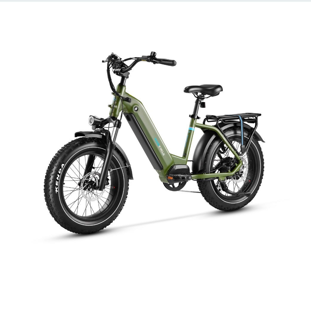 MAGICYCLE MAGICYCLE| Ocelot 750W/1000W Pro Long Range Step-Thru Fat Tire Electric Bike - eBike Haul
