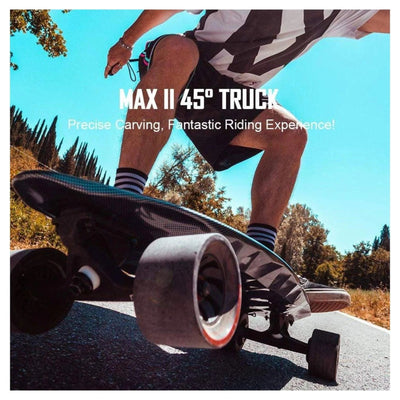 MaxFind MAX2 PRO Sweep The Campus Electric Skateboard & Long Board - eBike Haul
