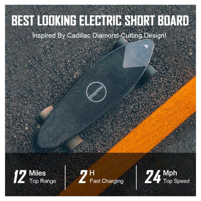 MaxFind MAX2 PRO Sweep The Campus Electric Skateboard & Long Board - eBike Haul