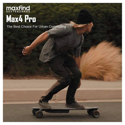MaxFind MAX4 PRO Urban Commuting Electric Skateboard & Long Board - eBike Haul