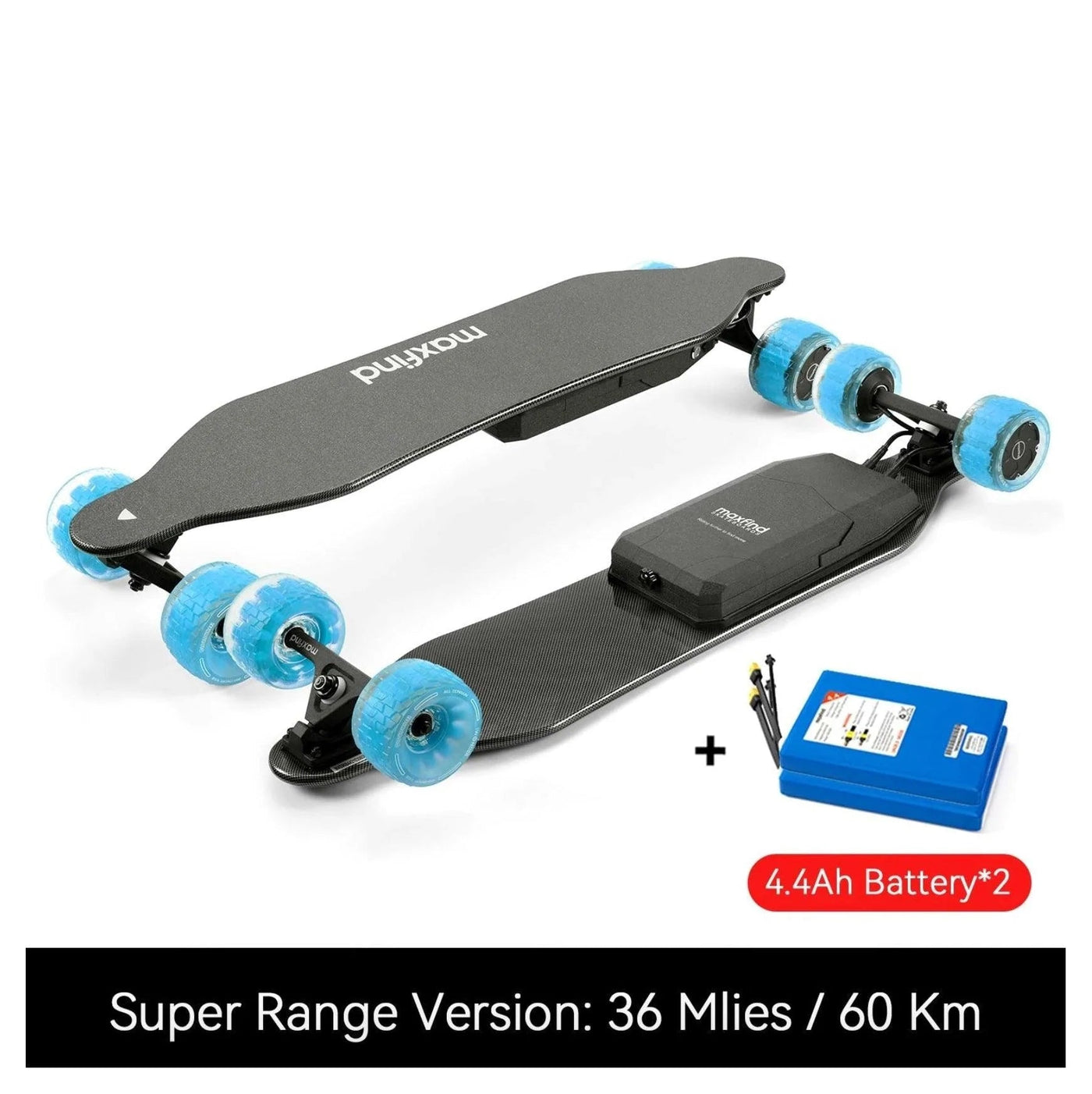MaxFind MAX4 PRO Urban Commuting Electric Skateboard & Long Board - eBike Haul