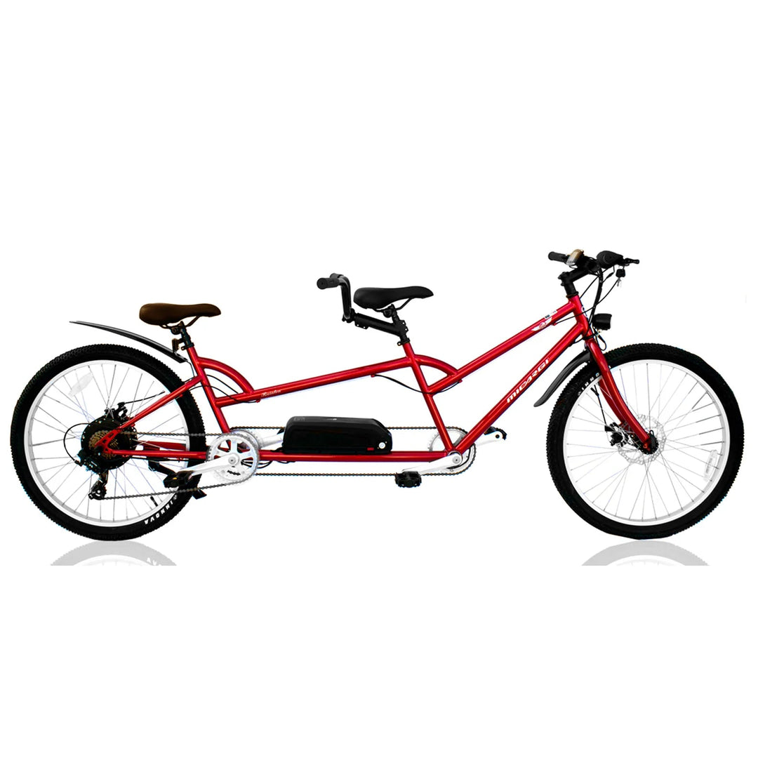 Micargi 26 Raiatea Tandem 500W 48V 11.4 AH Cruiser Electric Bike eBike Haul
