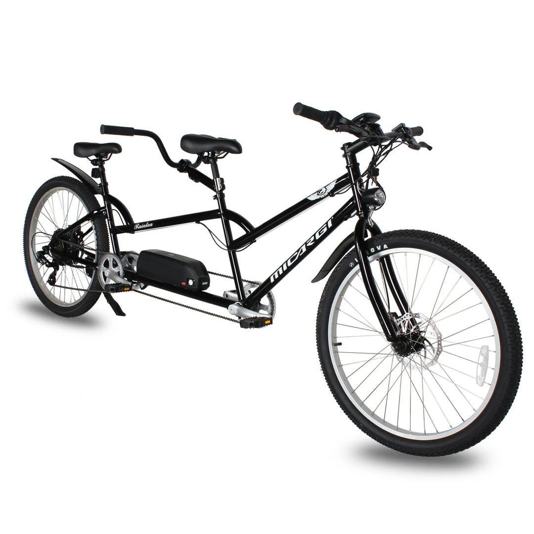 Micargi 26 Raiatea Tandem 500W 48V 11.4 AH Cruiser Electric Bike eBike Haul