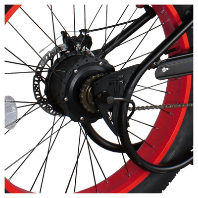 Micargi Tracer Twenty5| 26" High-speed brushless gear 800W 48V 16Ah Chopper Cruiser Electric Bike - eBike Haul