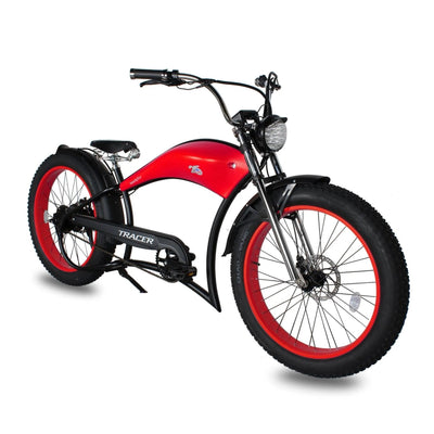 Micargi Tracer Twenty5| 26" High-speed brushless gear 800W 48V 16Ah Chopper Cruiser Electric Bike - eBike Haul