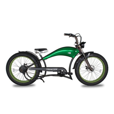 Micargi Tracer Twenty5| 26" High-speed brushless gear 800W 48V 16Ah Chopper Cruiser Electric Bike - eBike Haul